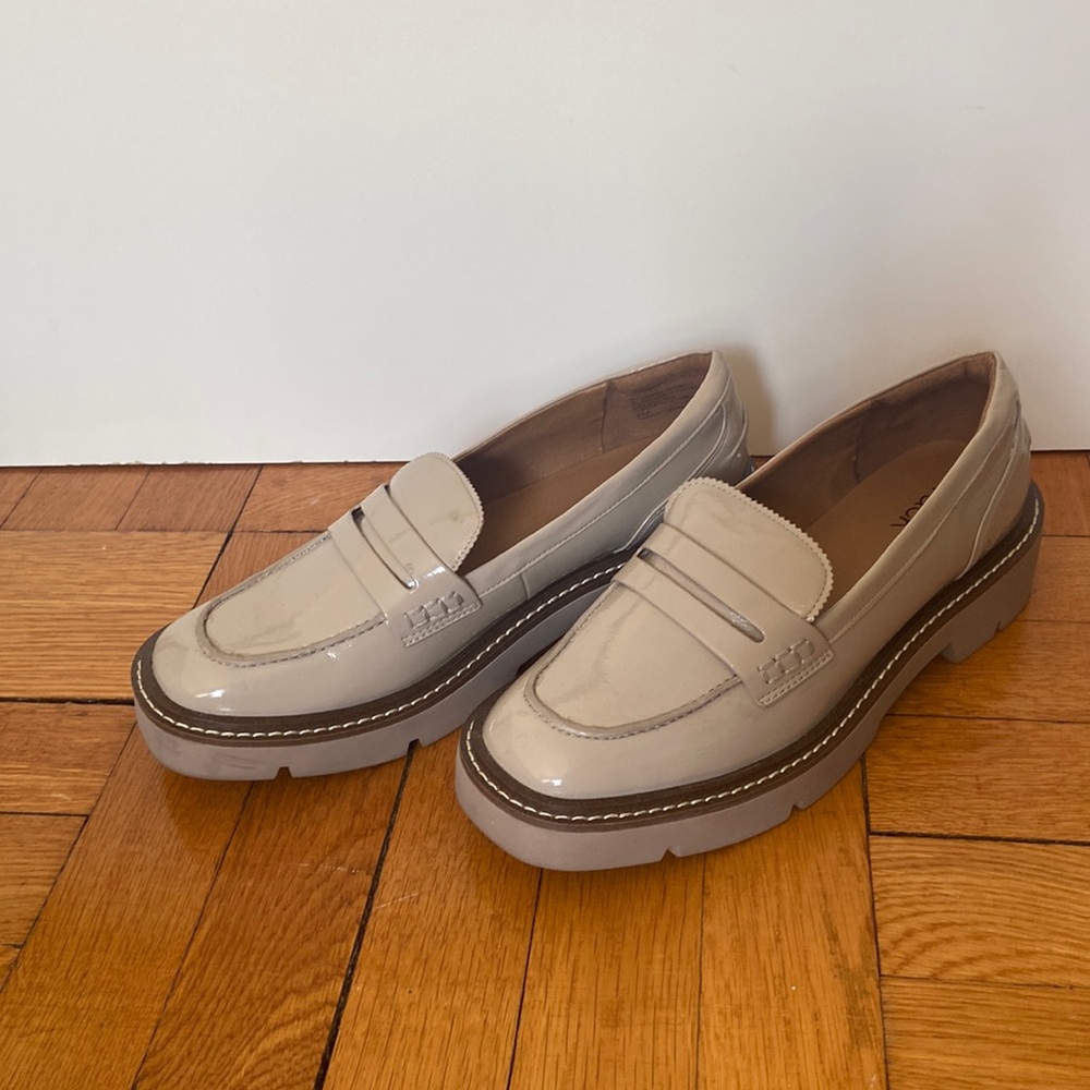 NWOT Nordstrom Rack Platform Patent Loafer Size 8